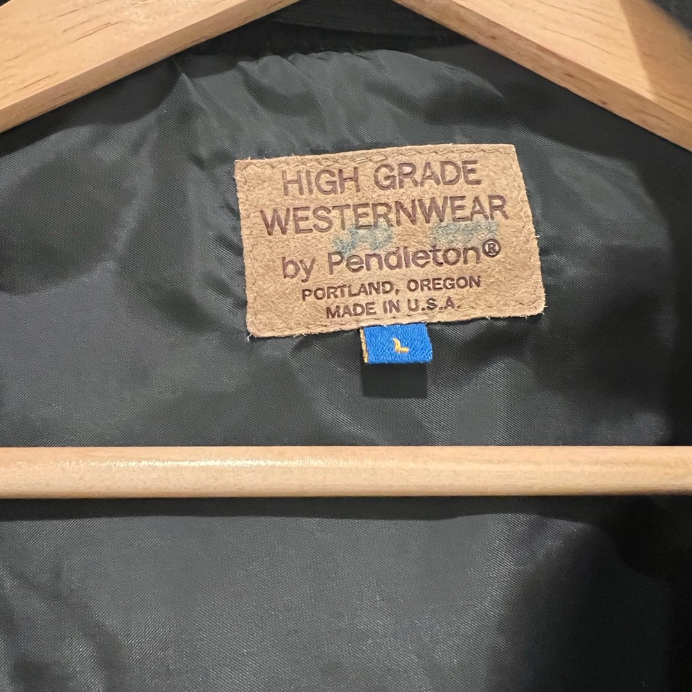 Pendleton *Vintage* Black Jacket - image 4